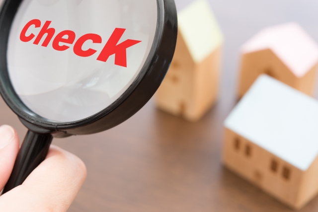 Checkの文字列と虫眼鏡